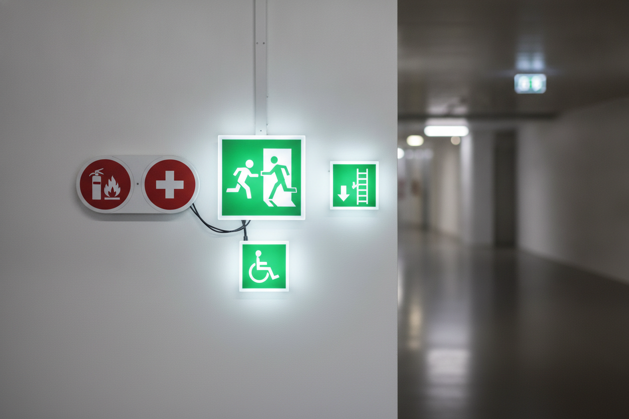 Nødskilte: Din guide til sikkerhed og korrekt skiltning på arbejdspladsen